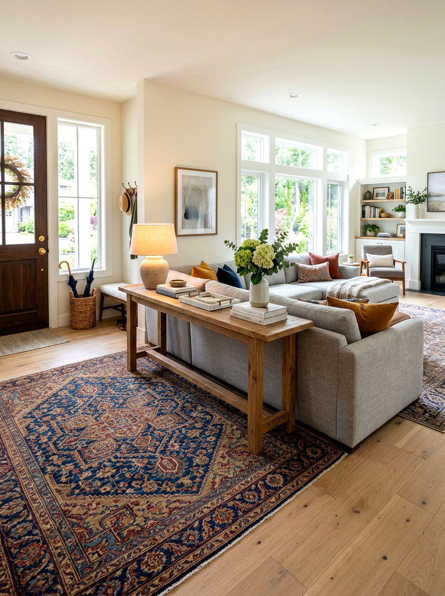 Open Concept Entryway - 30 welcoming entryway ideas