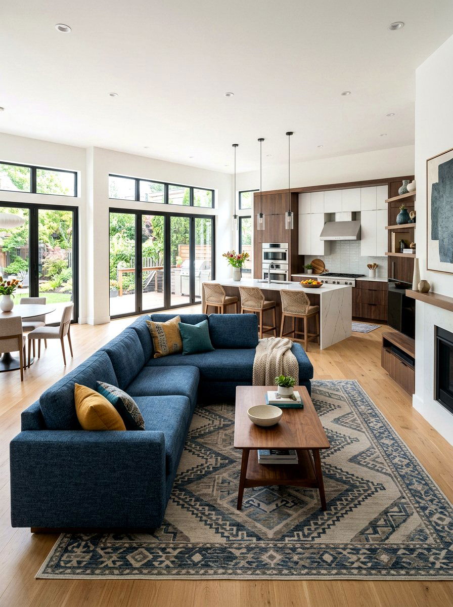 Open Concept Family Room - 30 family room decor ideas