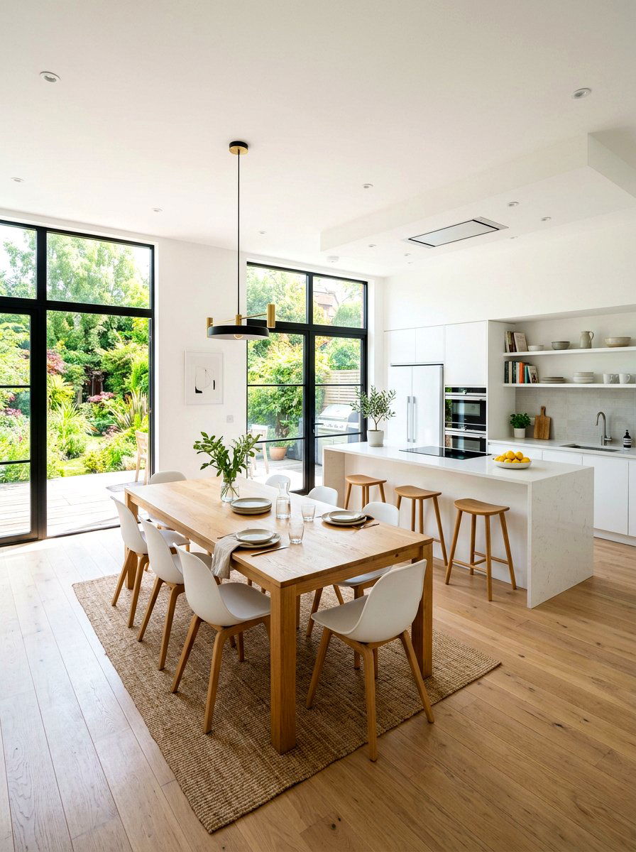 Open Concept Kitchen Dining - 30 kitchen dining area ideas