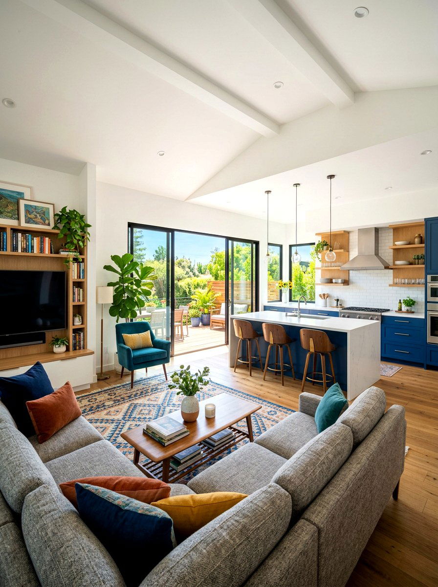 Open Concept Layout - 30 newlywed home ideas