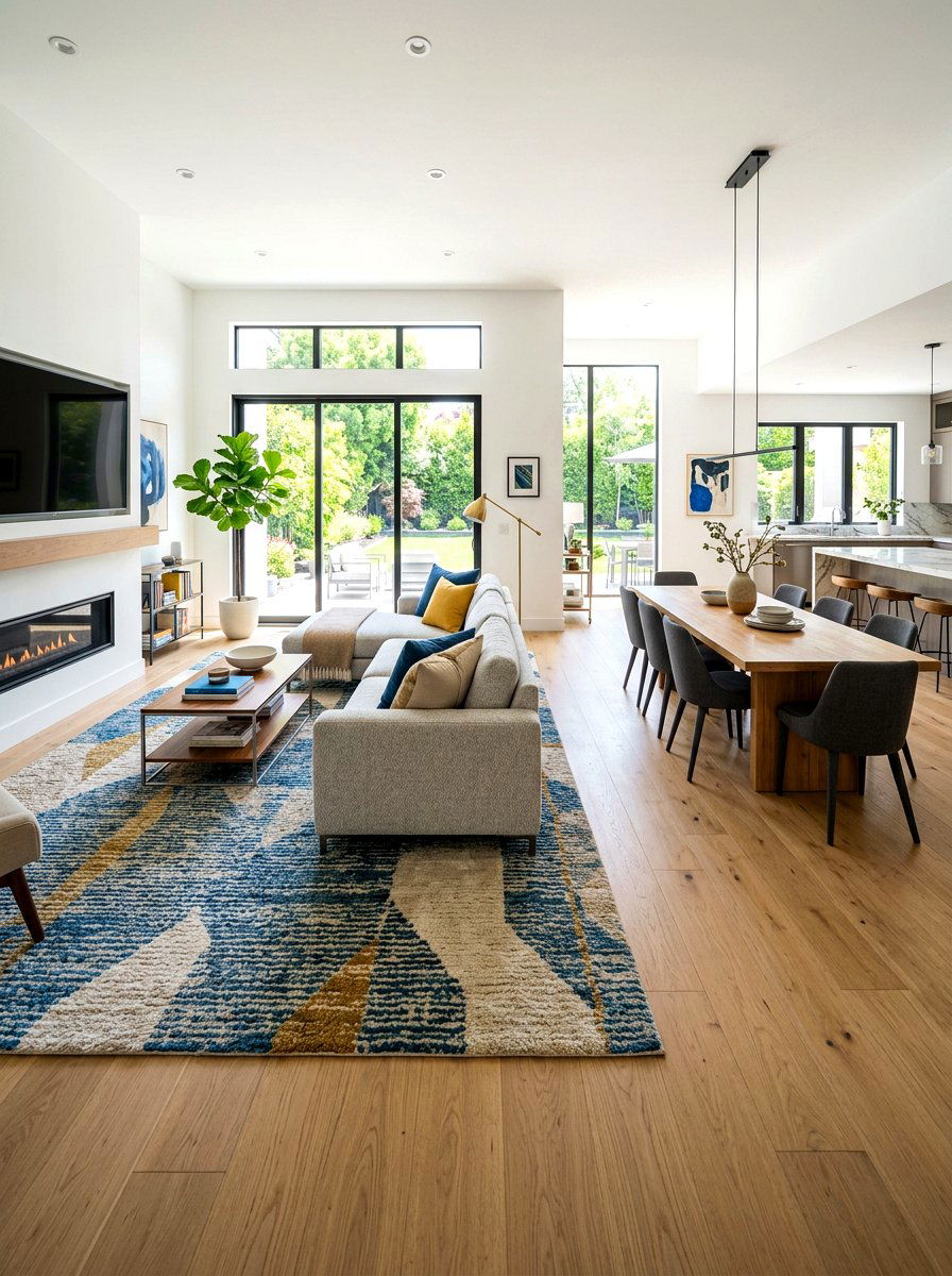 Open Concept Living Area - 30 editorial living room ideas