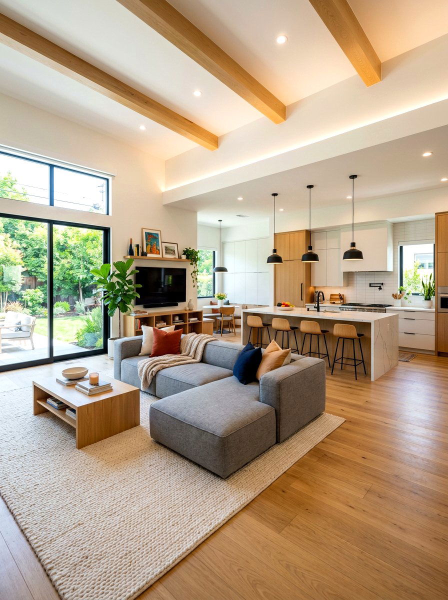 Open Concept Living Room - 30 collected luxury living room ideas