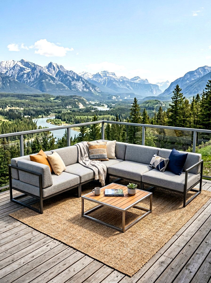 Open Concept Outdoor Sectional - 30 outdoor sectional layout ideas