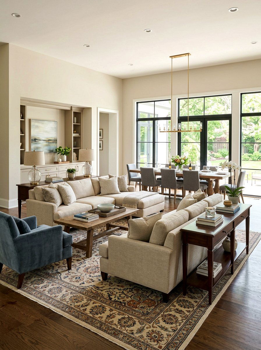 Open Concept Sitting Area - 30 formal sitting room ideas