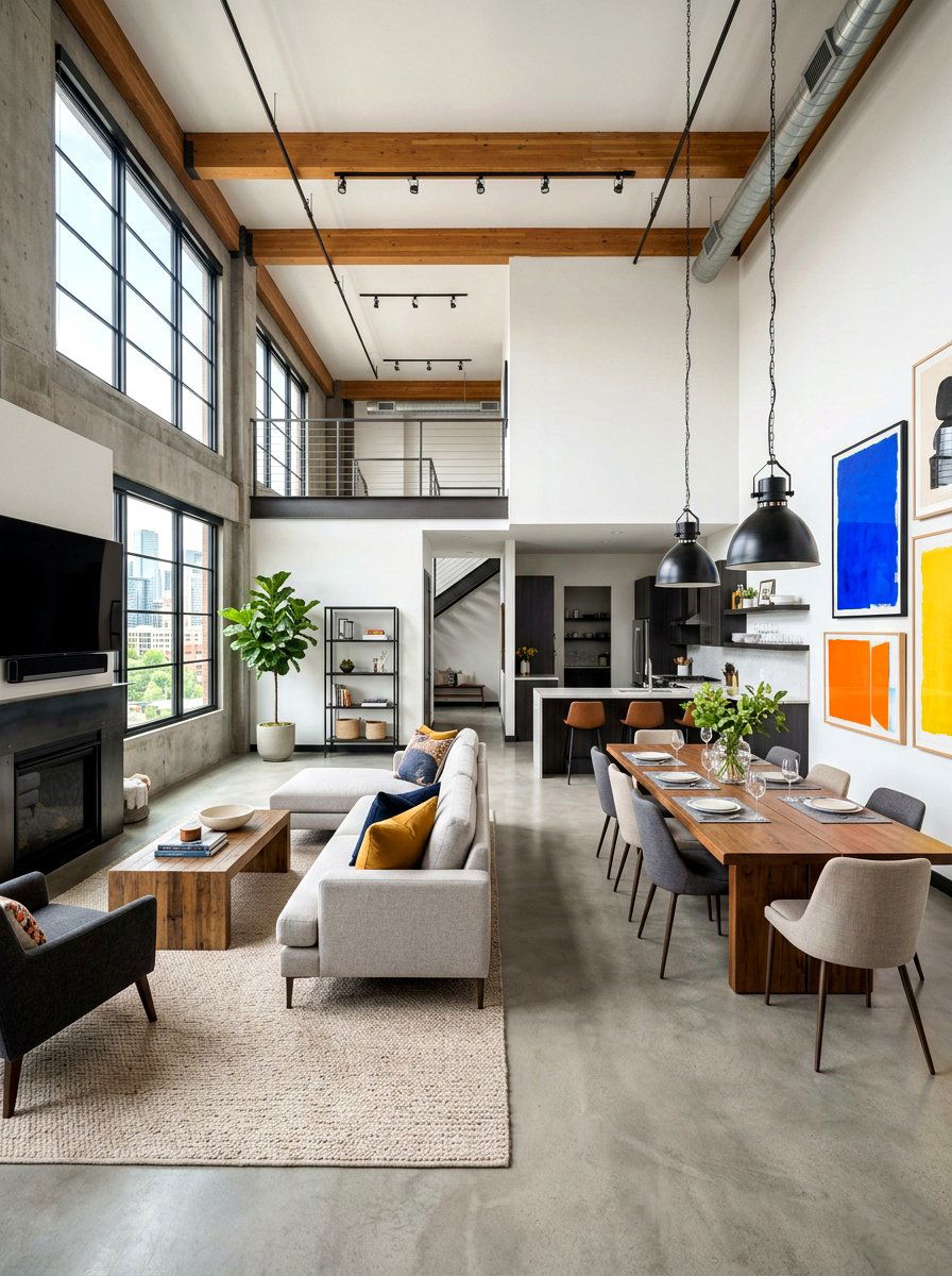 Open Concept Social Space - 30 analog living room ideas