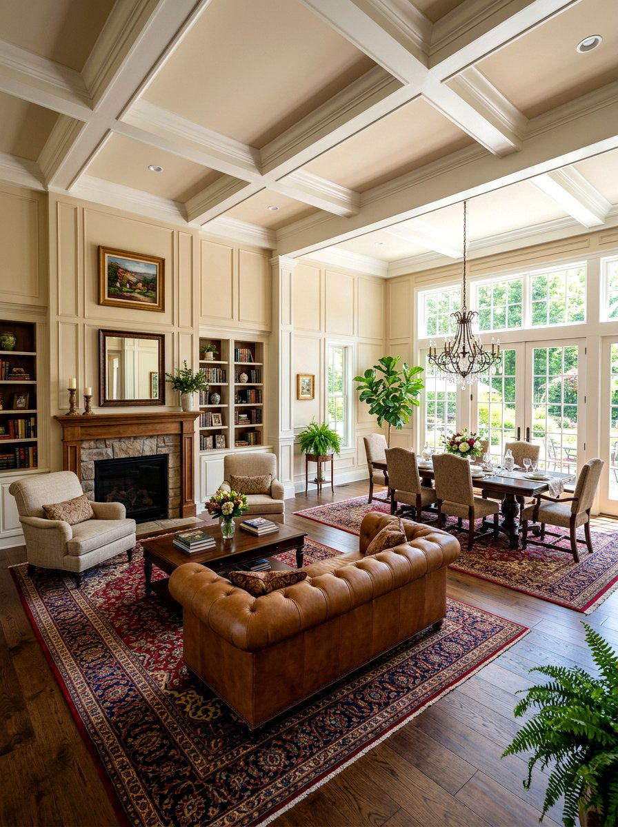 Open Concept Traditional Living Room - 30 collected traditional living room ideas