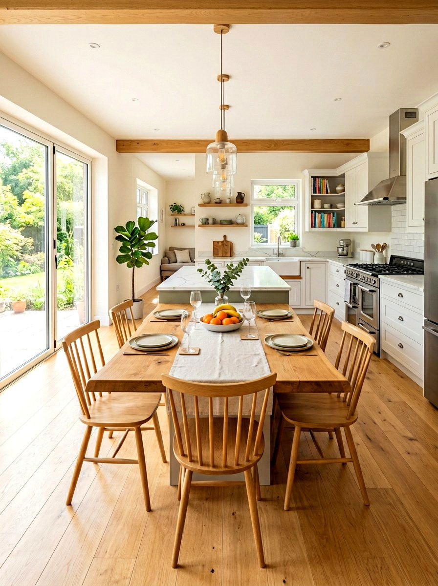 Open Dining Kitchen Combo - 30 open dining room ideas