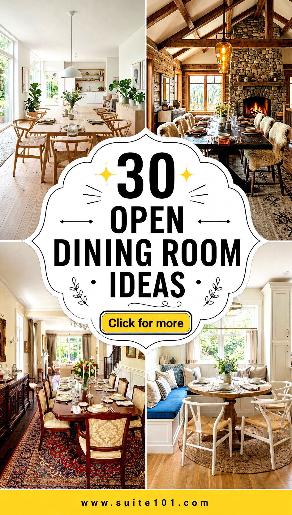 Open Dining Room Ideas 30 Ways to Style an Airy Gather Space - Open Dining Room Ideas: 30 Ways to Style an Airy Gather Space