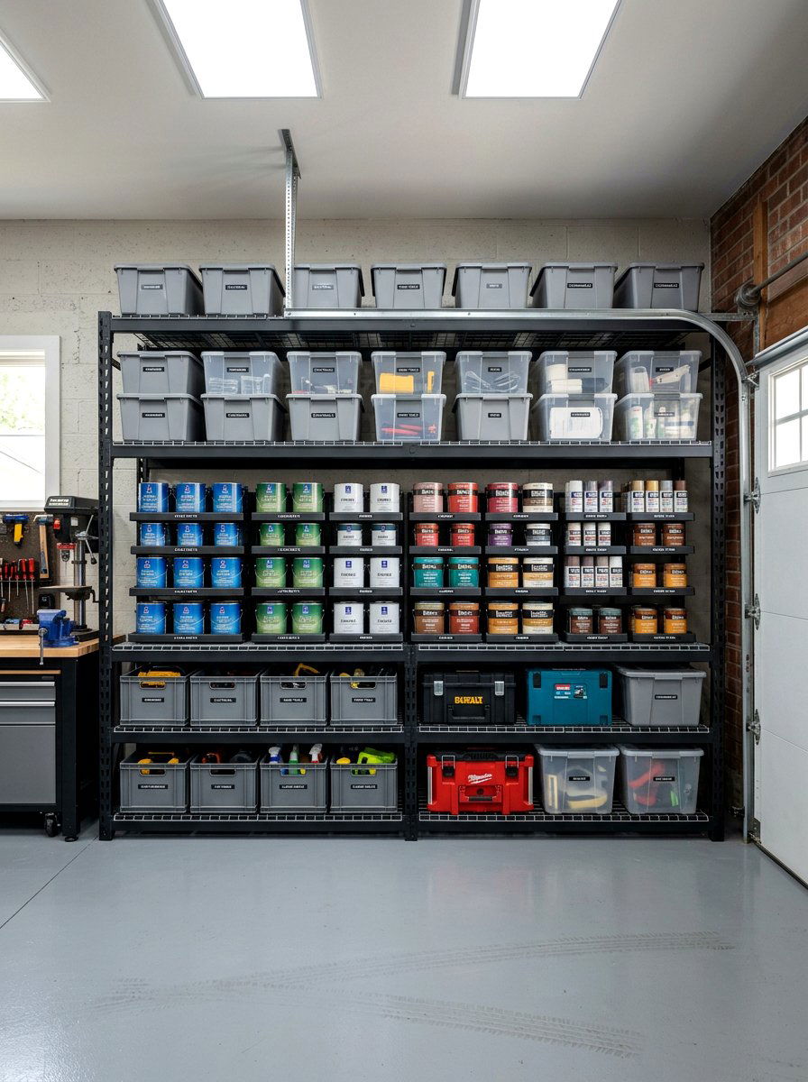 Open Front Garage Cabinet - 30 garage cabinet ideas