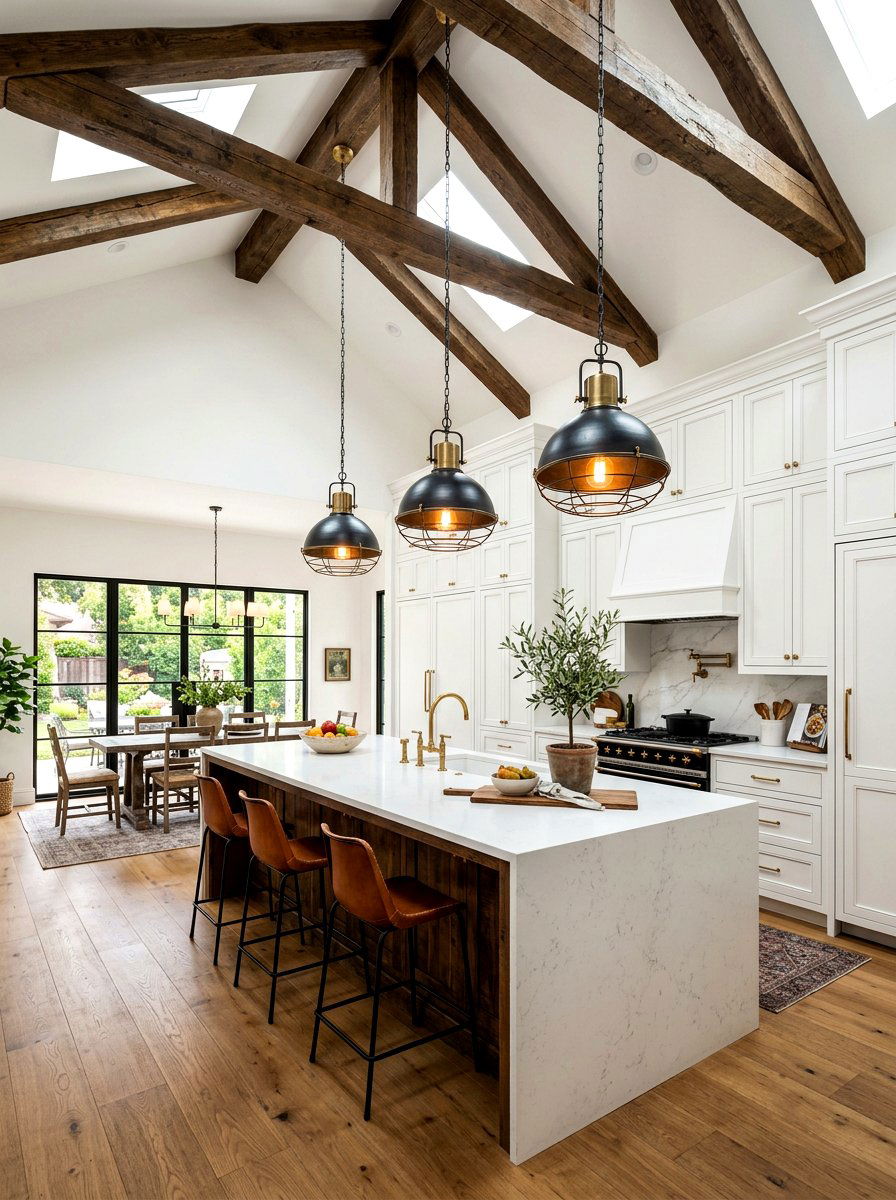 Open Kitchen High Ceiling - 30 open kitchen ideas