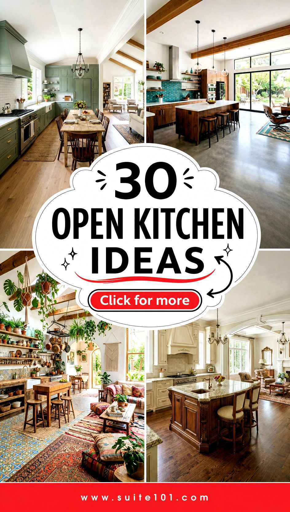 Open Kitchen Ideas 30 Layout and Decor Tips for Everyday Flow - Open Kitchen Ideas: 30 Layout and Decor Tips for Everyday Flow