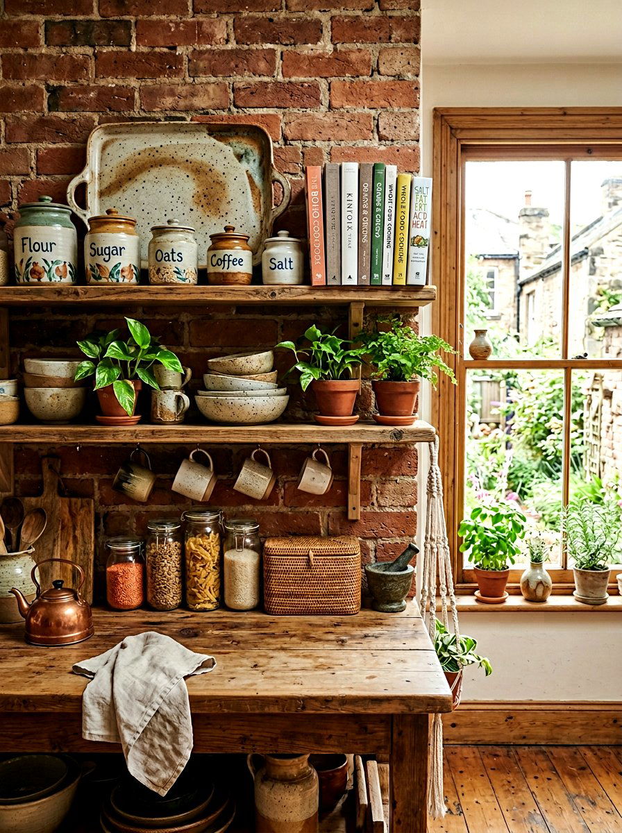 Open Kitchen Shelving - 30 baking sheet storage ideas