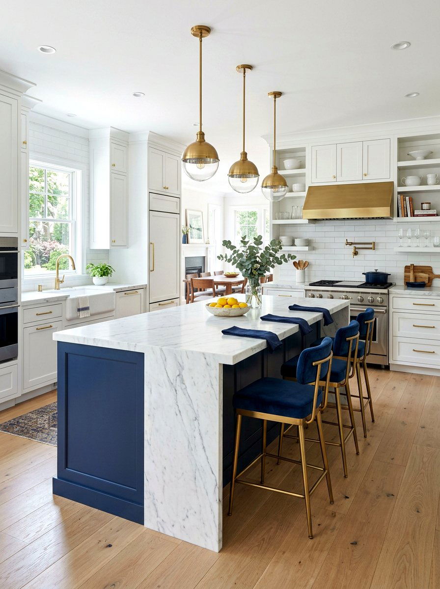 Open Kitchen With Island - 30 open kitchen ideas