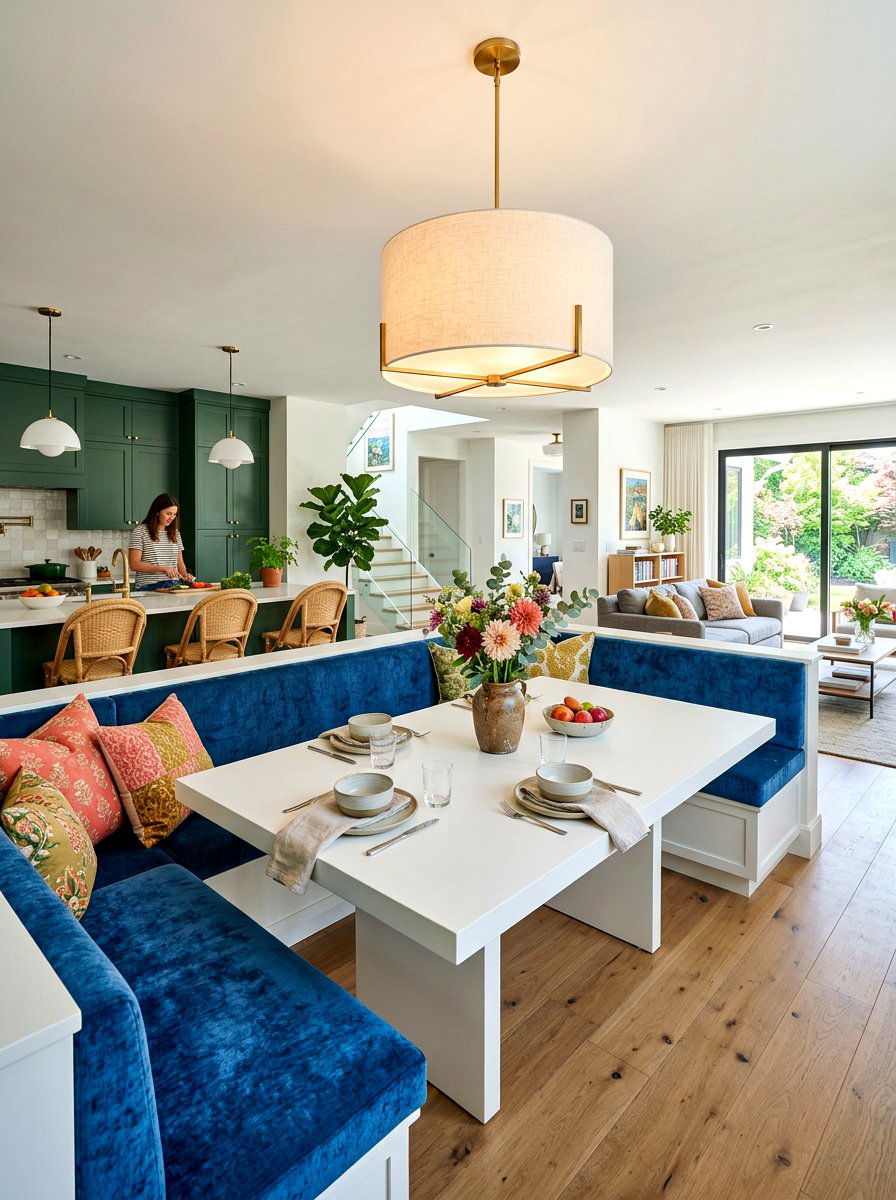 Open Plan Kitchen Nook - 30 corner breakfast coffee nook ideas