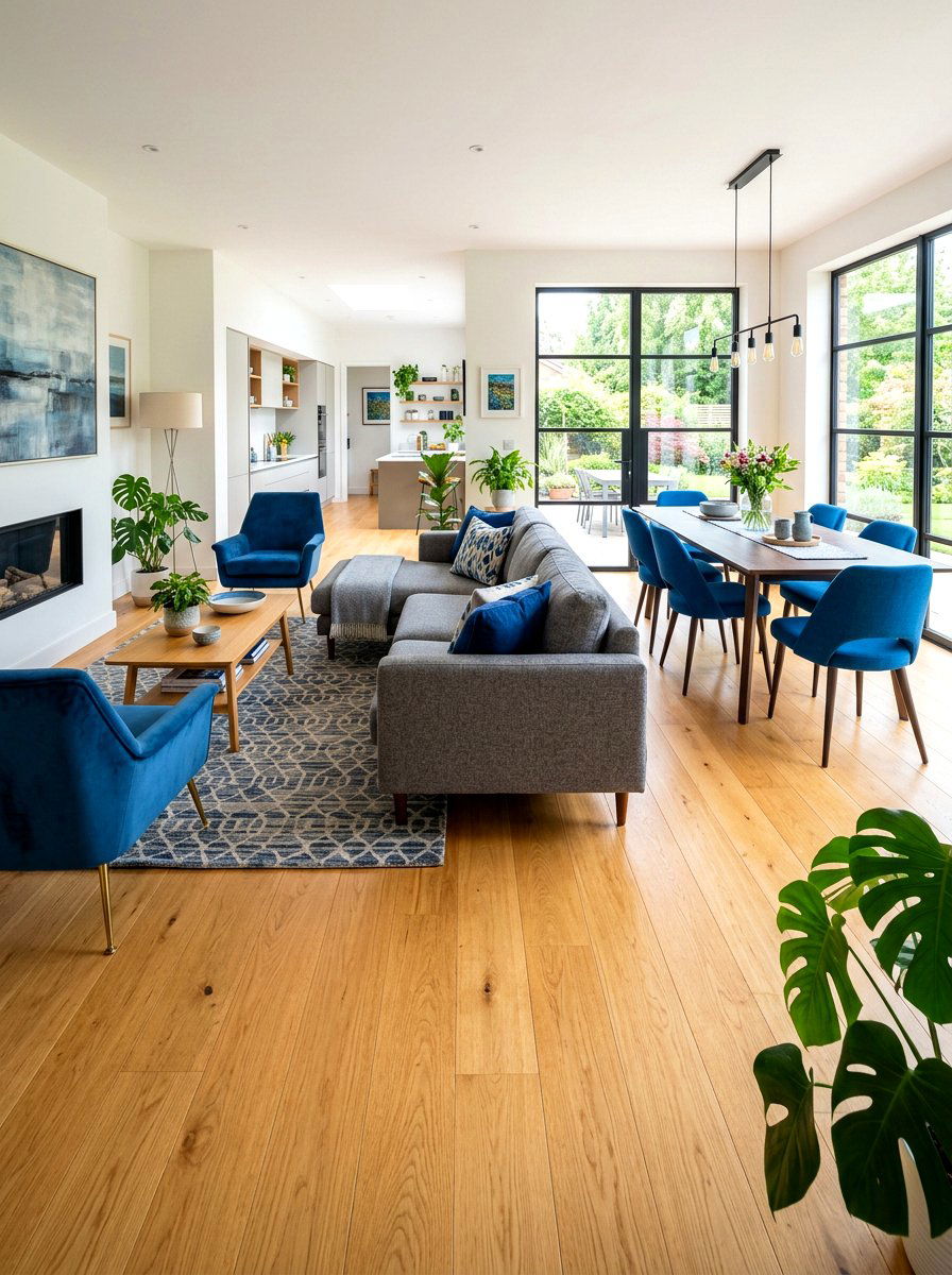 Open Plan Living Dining - 30 open plan dining room ideas