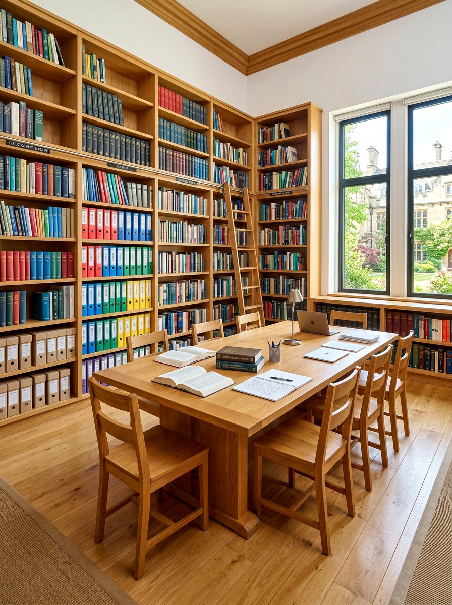 Open Shelf Reference Room - 30 archive room office ideas