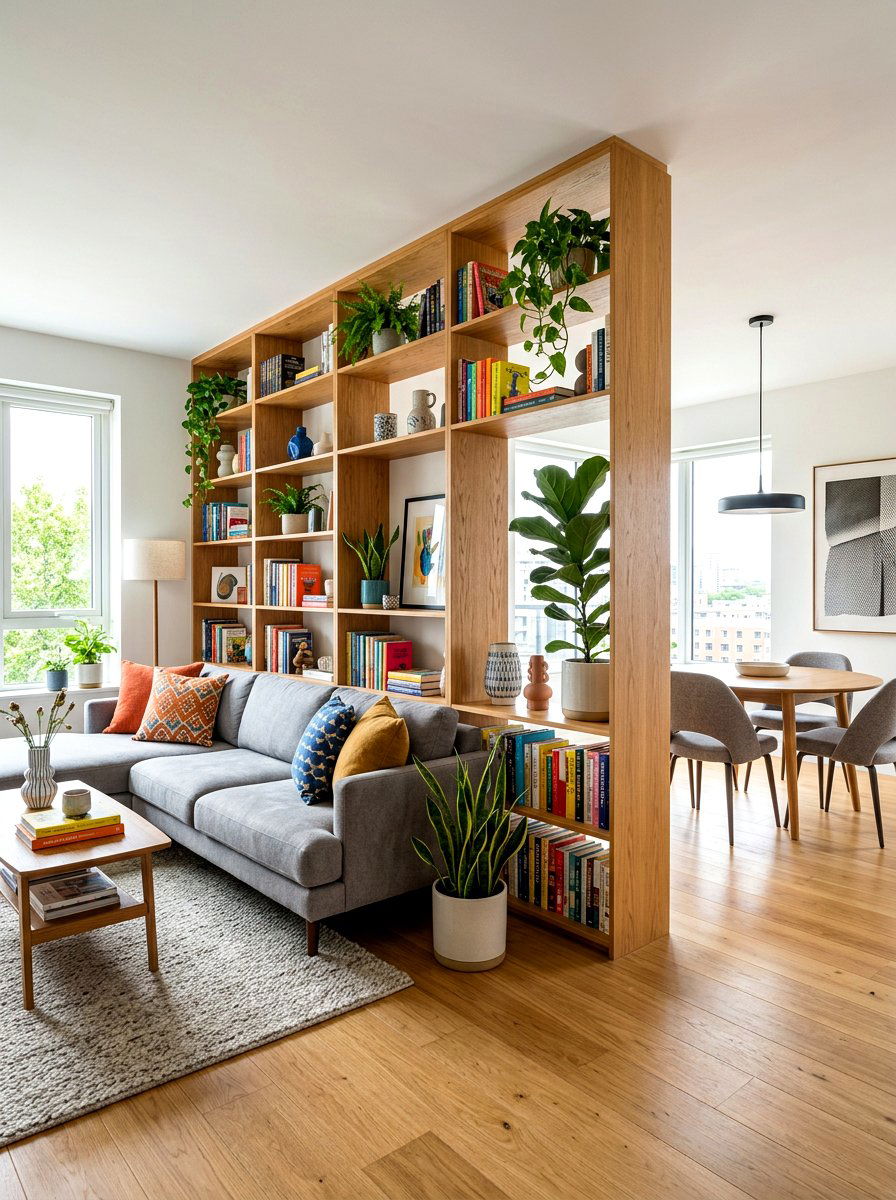 Open Shelving Unit - 30 living room furniture ideas
