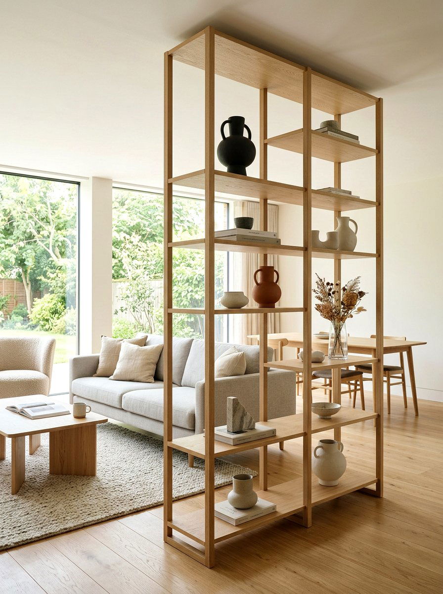 Open Side Display Unit Modern Lounge - 30 display cabinet ideas