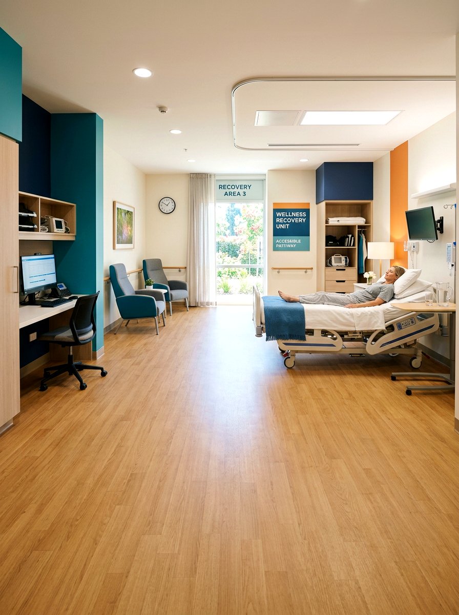 Open floor plan - 30 recovery room ideas