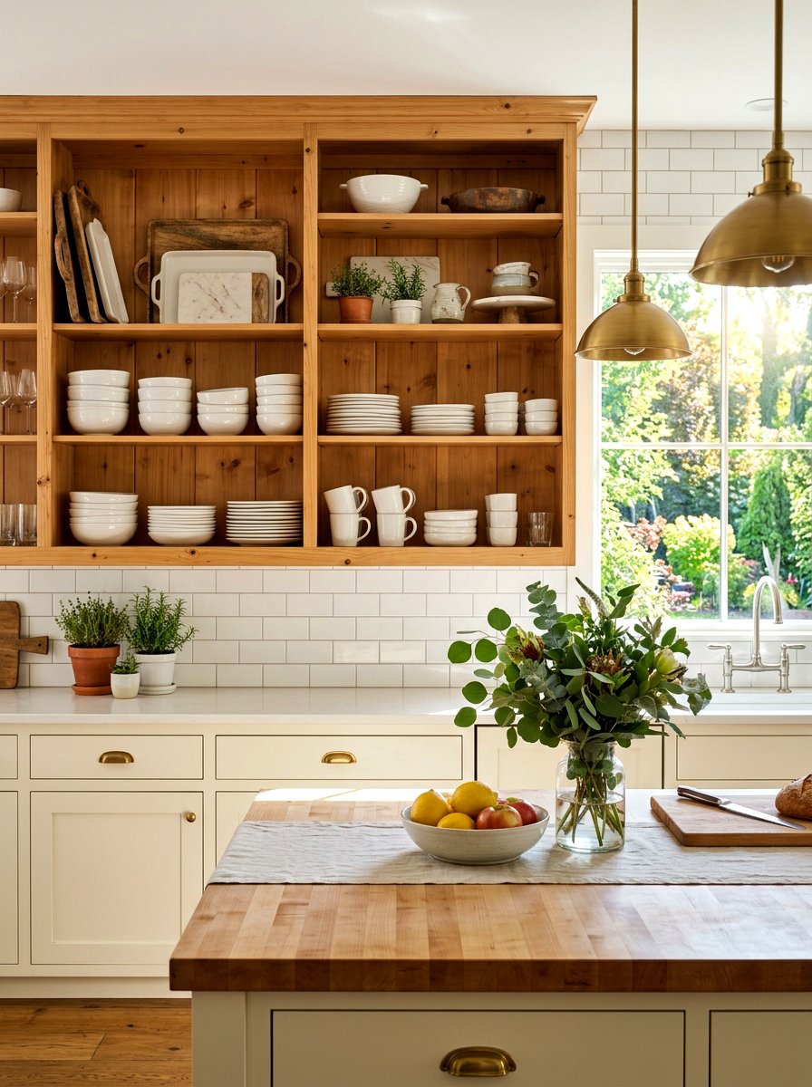 Open shelf china cabinet - 30 collected china cabinet ideas
