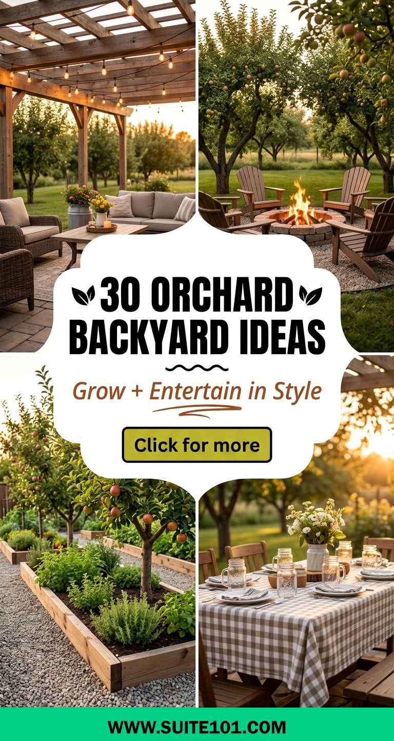 Orchard Backyard Ideas 30 Rustic Ways to Grow and Entertain - Orchard Backyard Ideas: 30 Rustic Ways to Grow and Entertain
