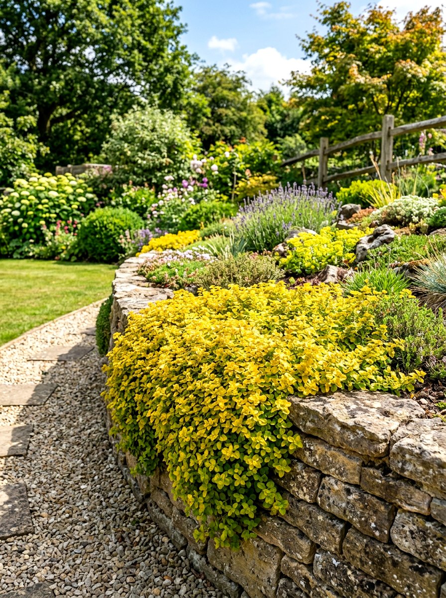 Oregano Groundcover Edge - 30 herb border garden ideas
