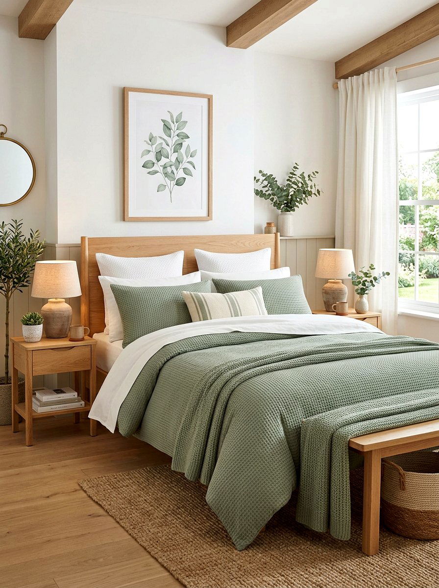 Organic Cotton Bedding - 30 nontoxic home decor ideas