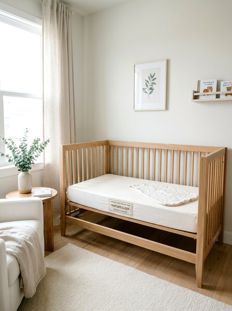 Organic Crib Mattress - 30 sustainable nursery ideas