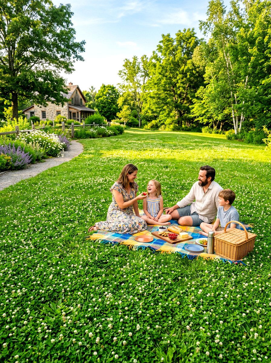 Organic Lawn Care - 30 clover lawn ideas