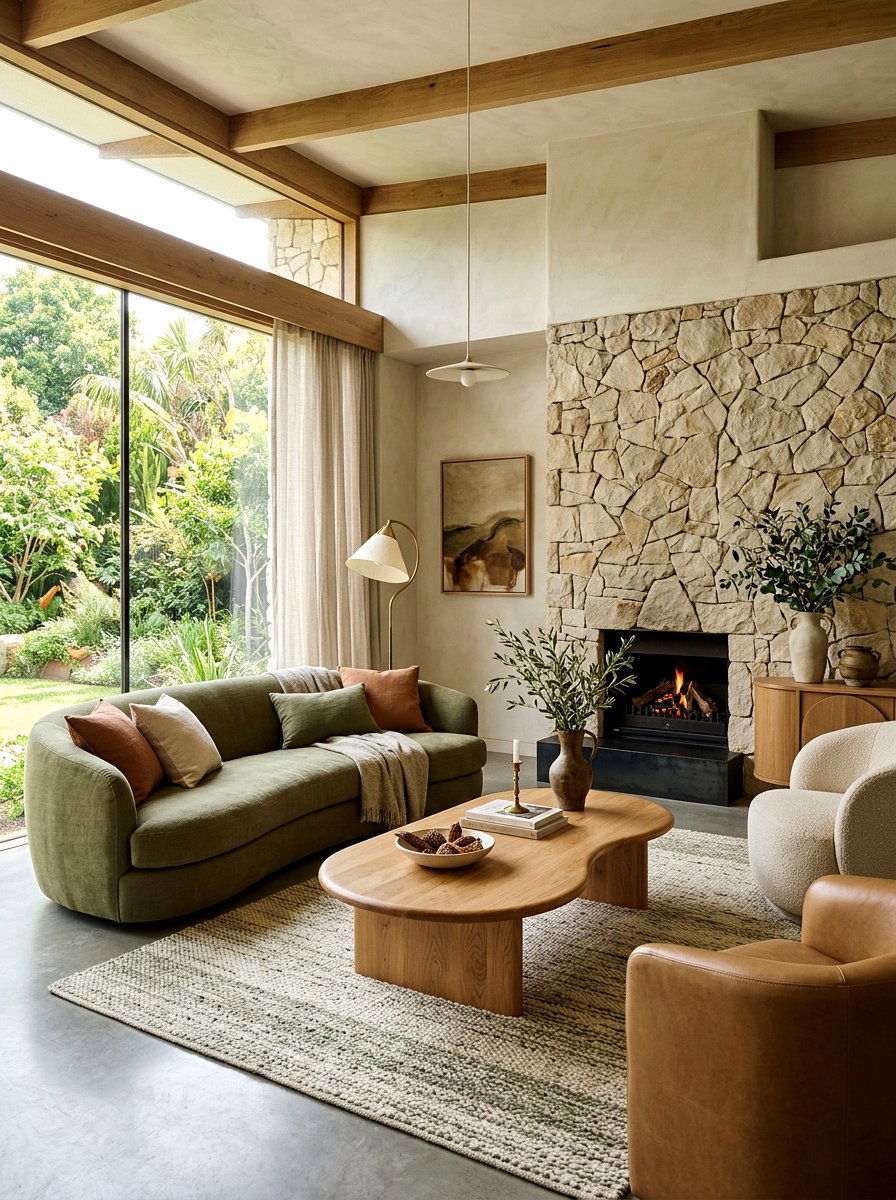 Organic Minimalist Living Room - 30 minimalist living room decor ideas