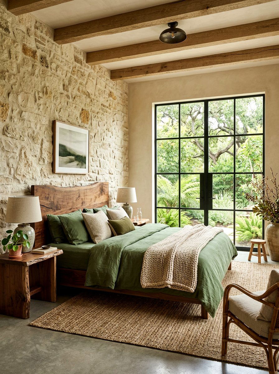 Organic Modern Bedroom - 30 couture bedroom ideas