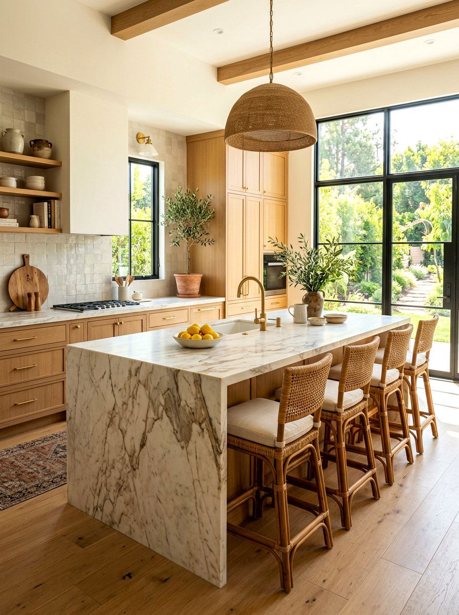 Organic Modern Kitchen - 30 collected kitchen aesthetic ideas