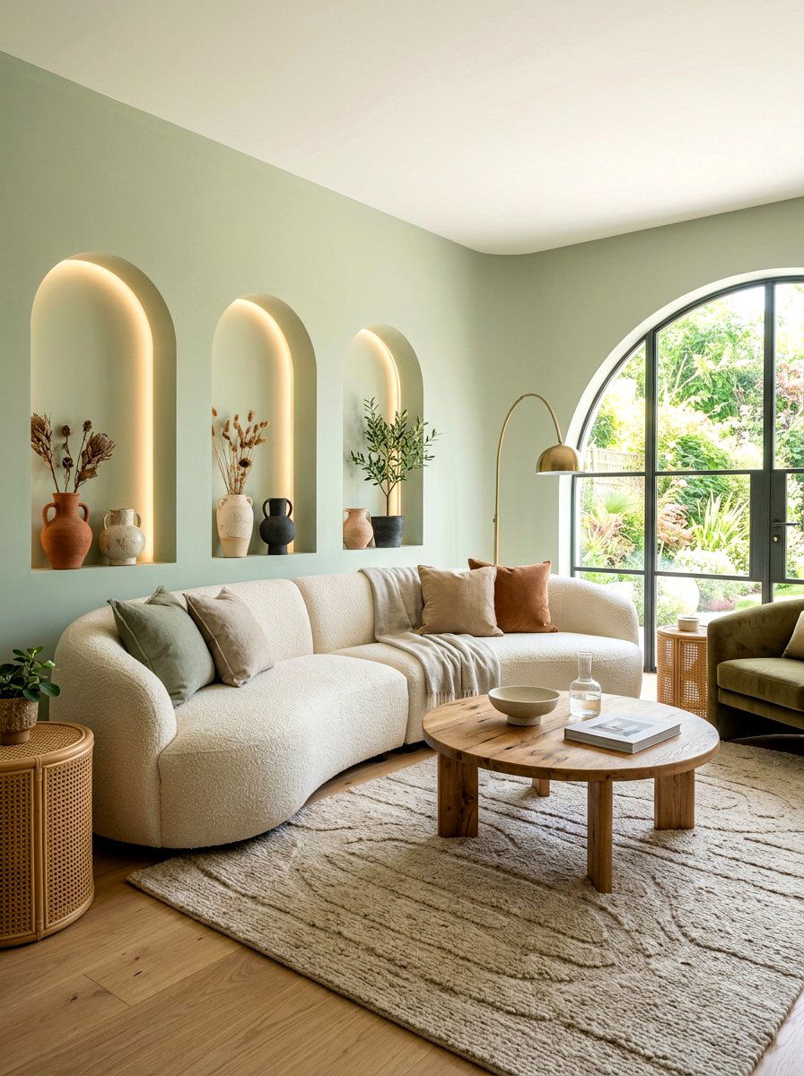 Organic Modern Living Room - 30 Pinterest worthy living room ideas