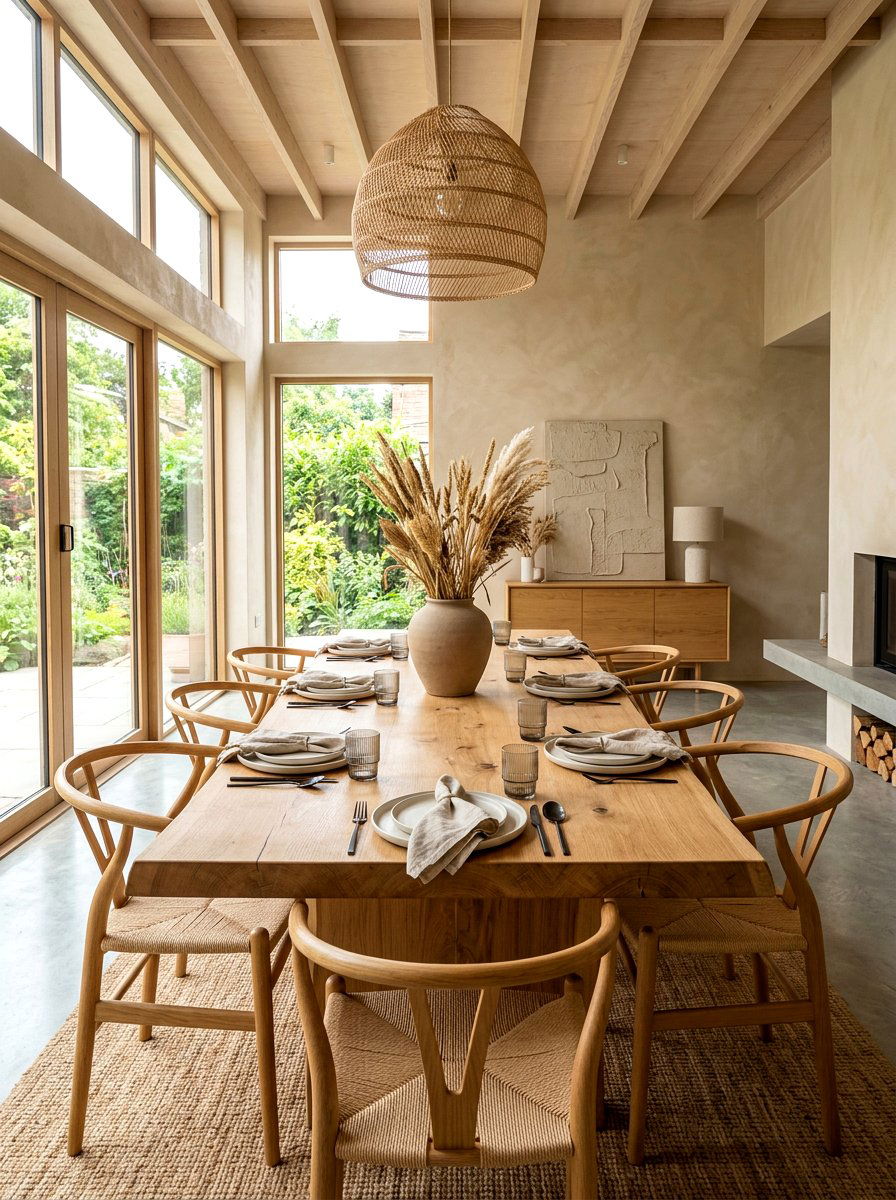 Organic Modern Minimalist - 30 everyday table setting ideas