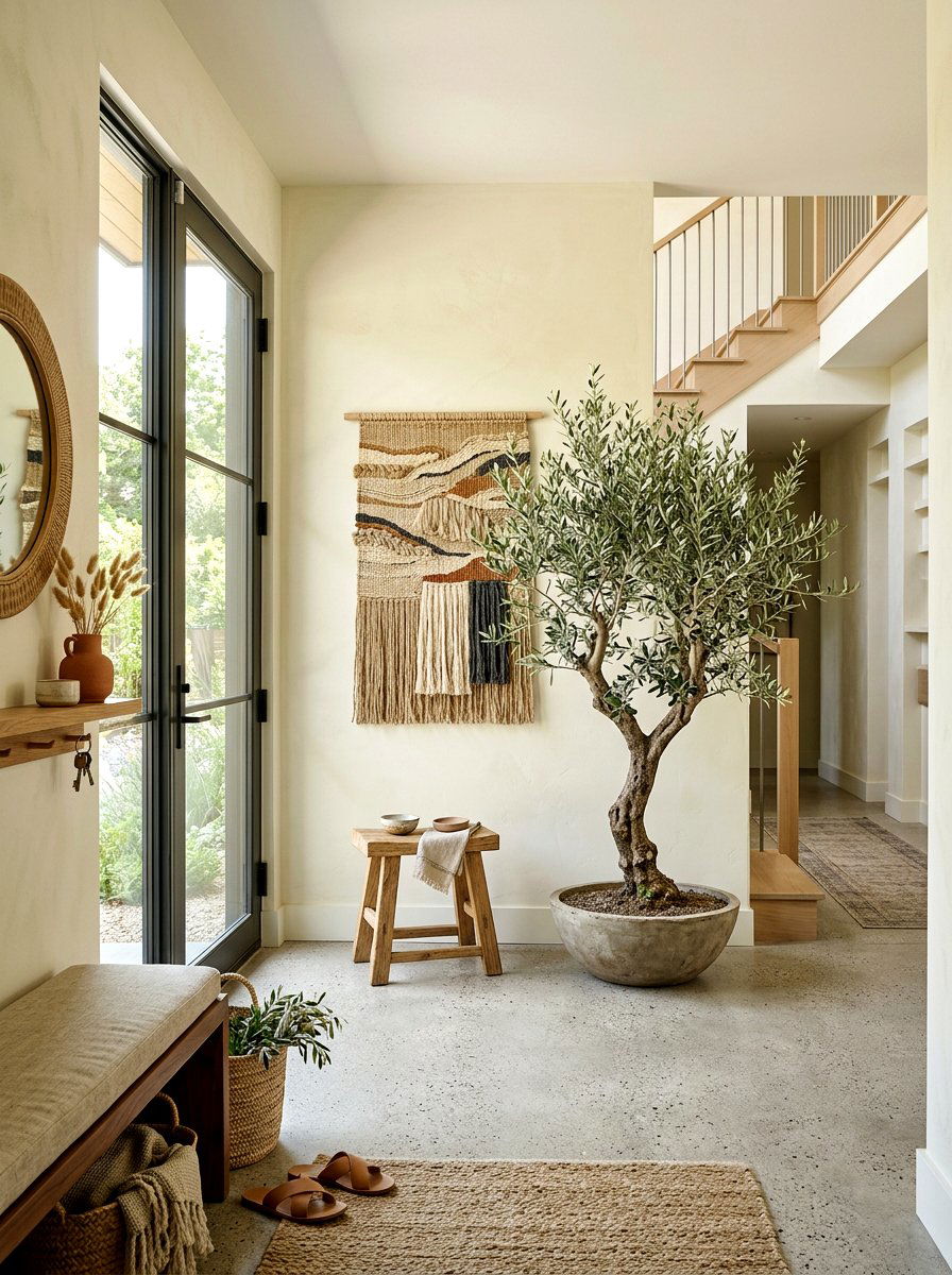 Organic Modern Olive Tree - 30 olive tree entry ideas