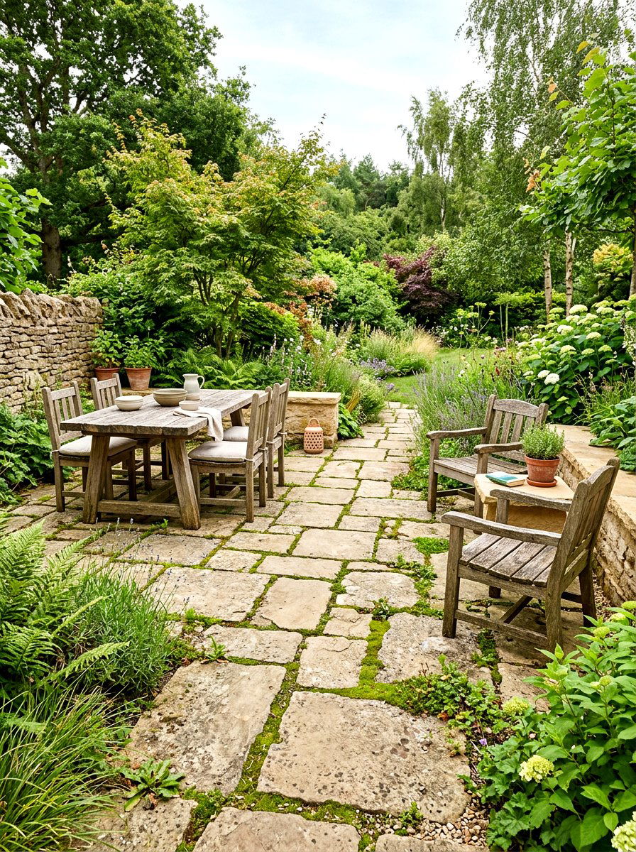 Organic Sand Toned Patio - 30 sand toned patio ideas