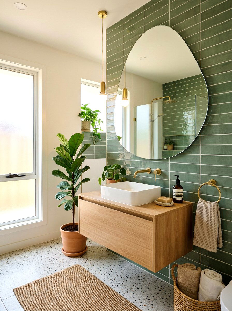 30 Forest Inspired Bathroom Ideas for Spa-Like Calm at Home