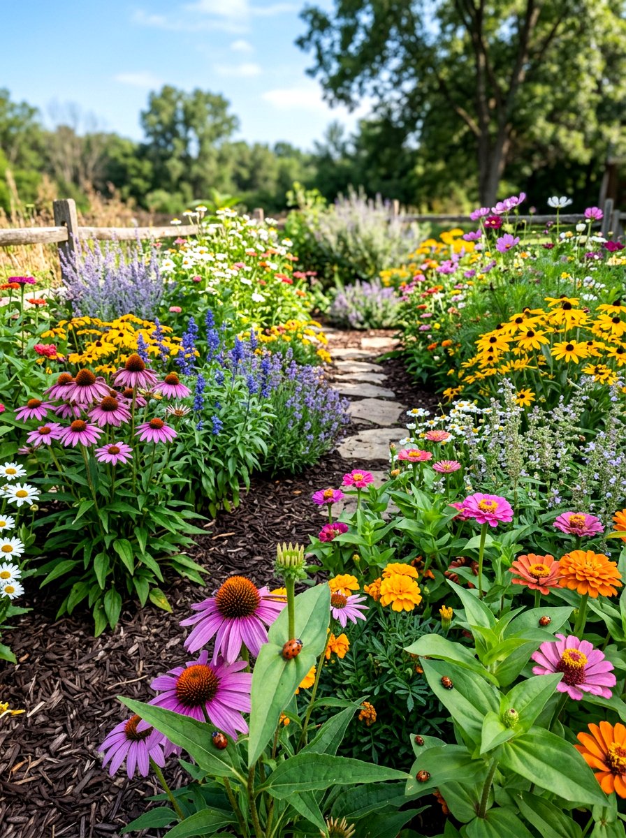Organic flower garden - 30 cut flower garden ideas