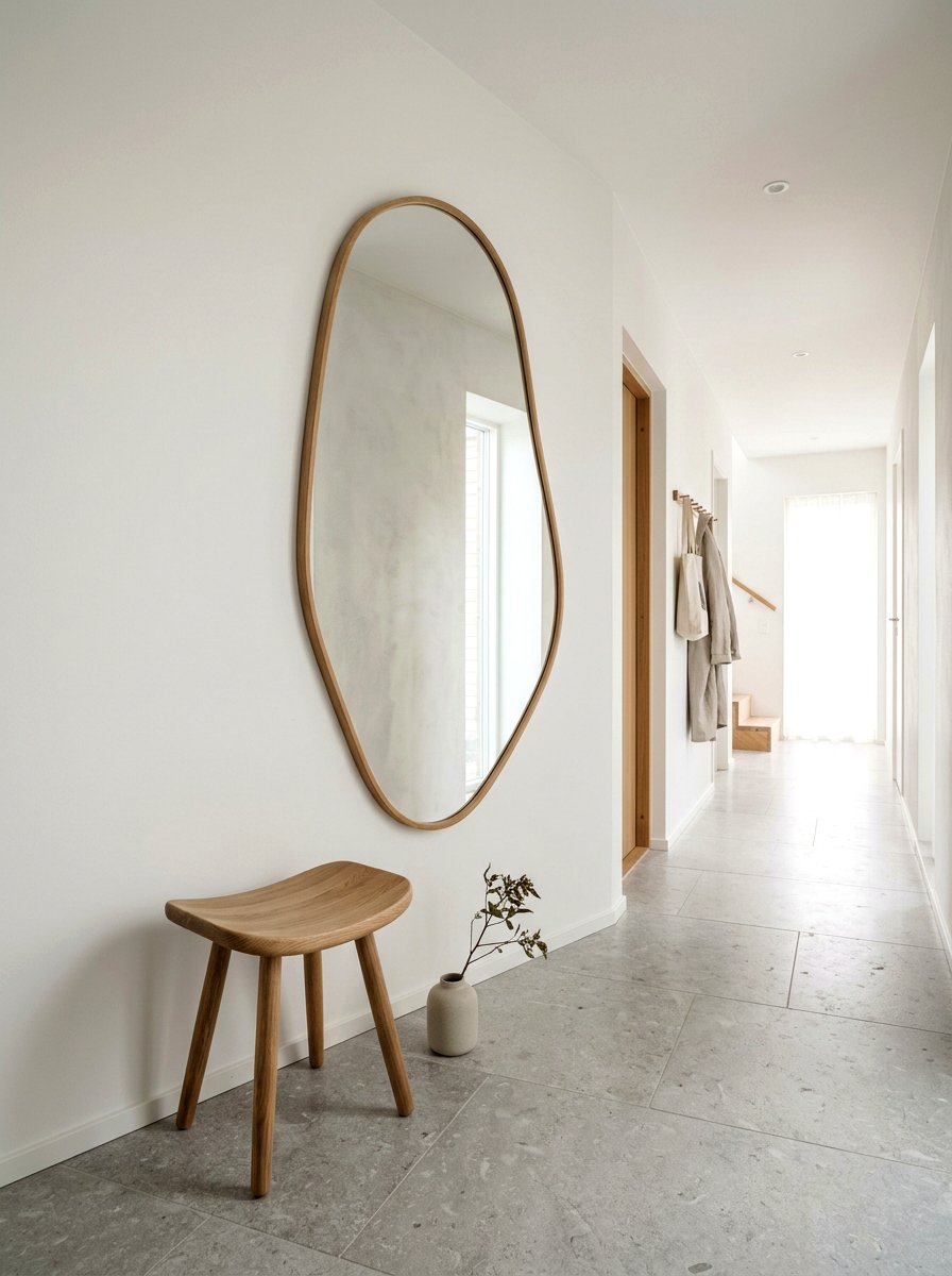 Organic shape mirror - 30 entry mirror ideas