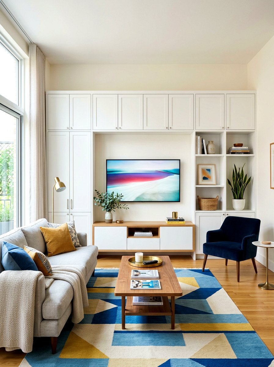 Organized storage living room - 30 intentional living room ideas