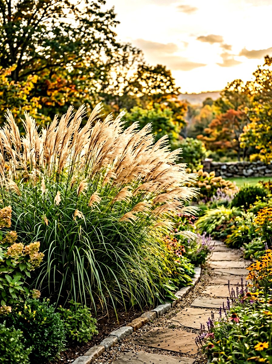 Ornamental Grass - 30 cottage landscaping ideas
