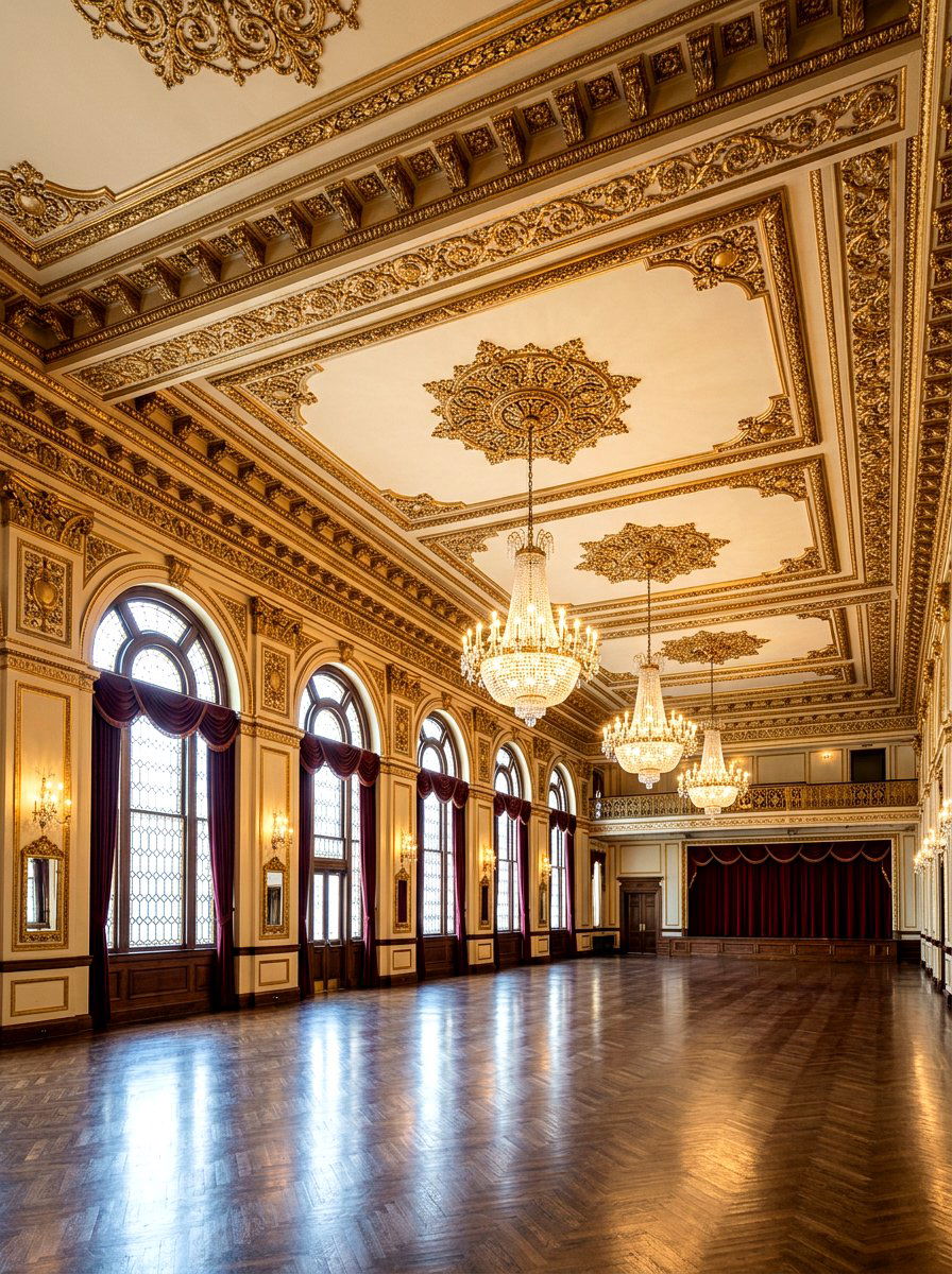 Ornate Victorian Crown Molding - 30 crown molding ideas