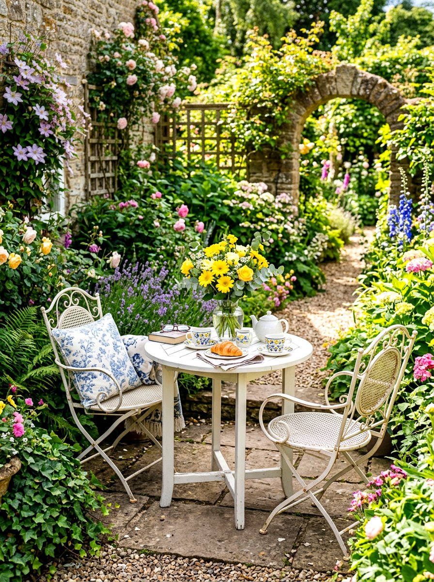 Outdoor Breakfast Nook - 30 cozy patio ideas