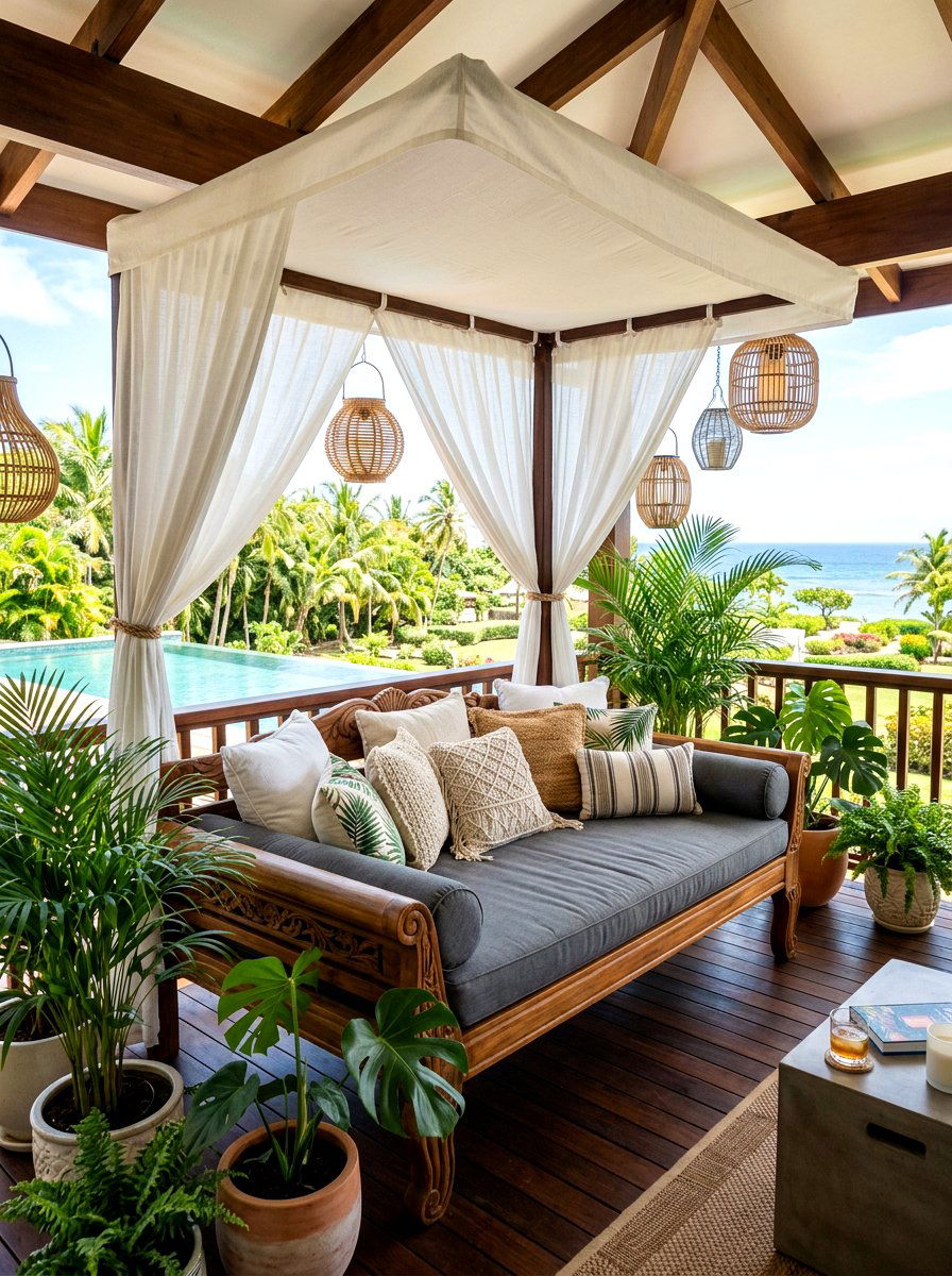 Outdoor Daybed - 30 porch furniture ideas