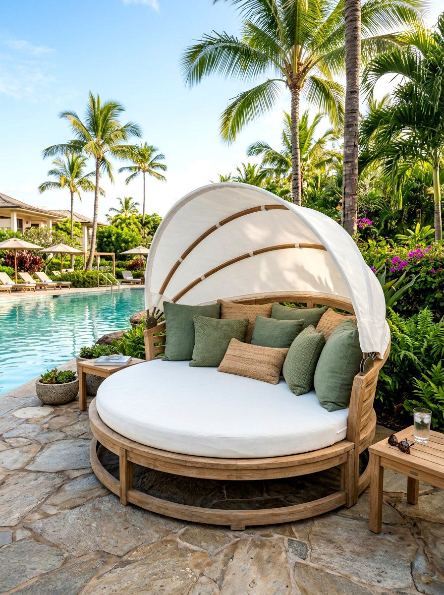 Outdoor Daybed - 30 plush patio seating ideas