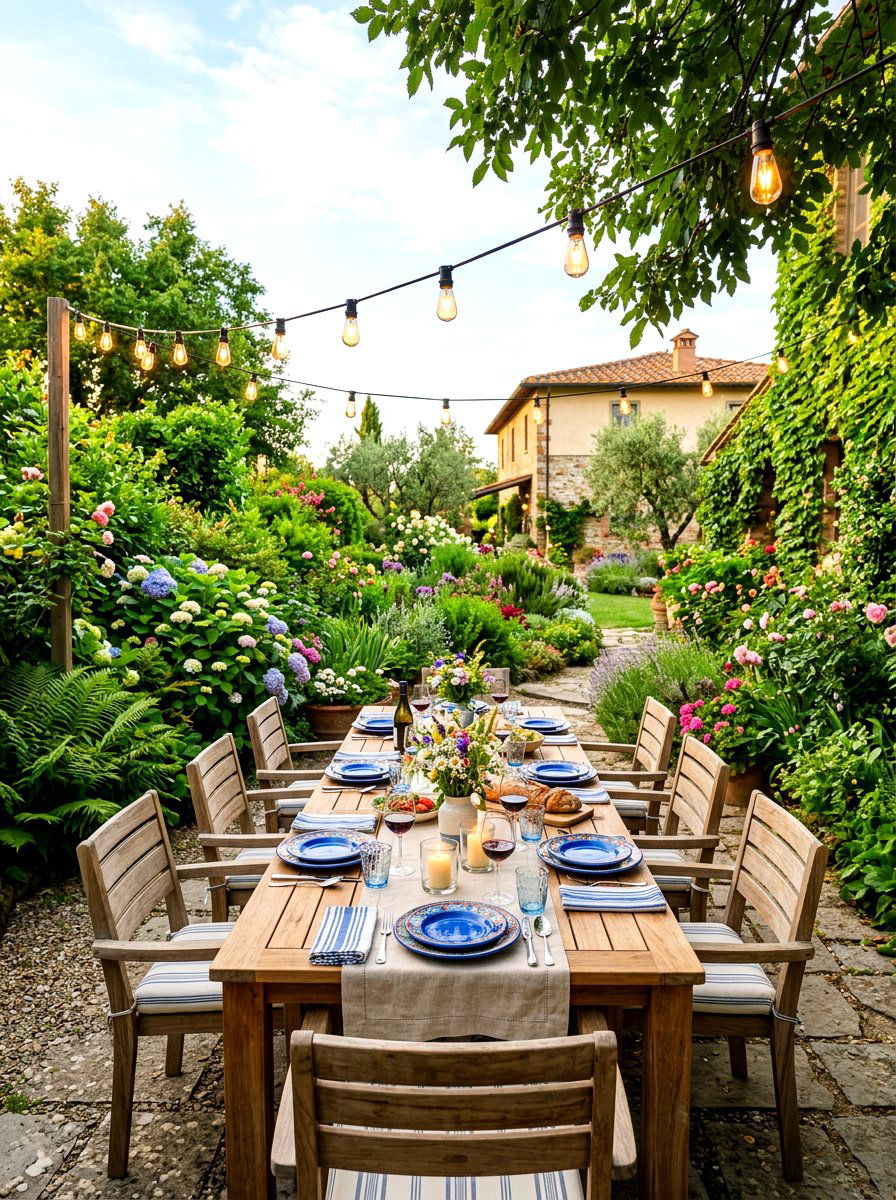 Outdoor Dining Area - 30 spring reset home ideas