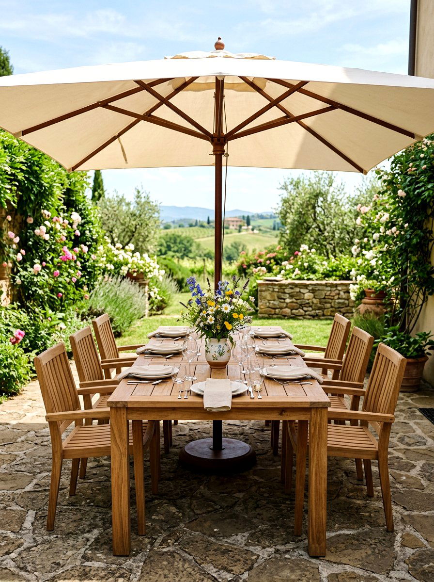 Outdoor Dining Area - 30 backyard retreat ideas