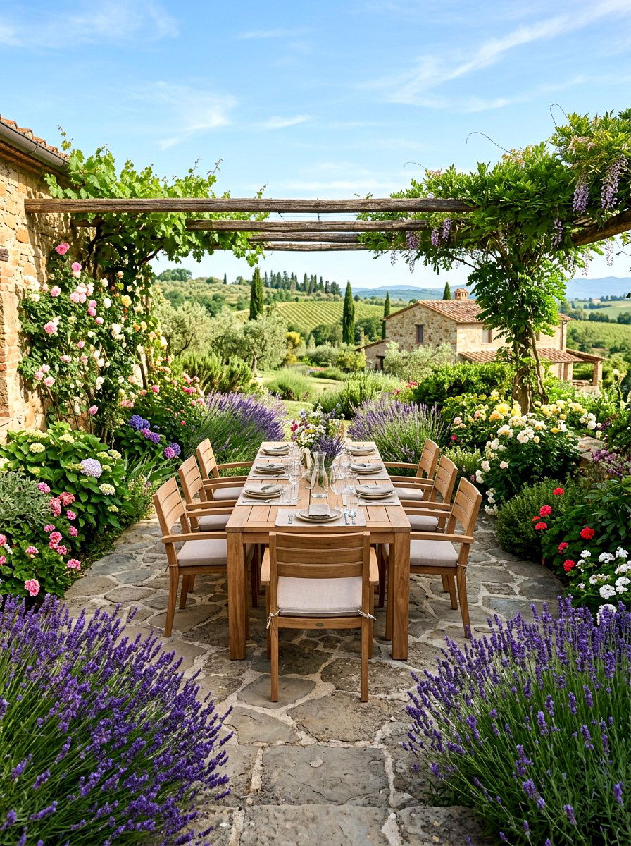 Outdoor Dining Area - 30 patio garden ideas