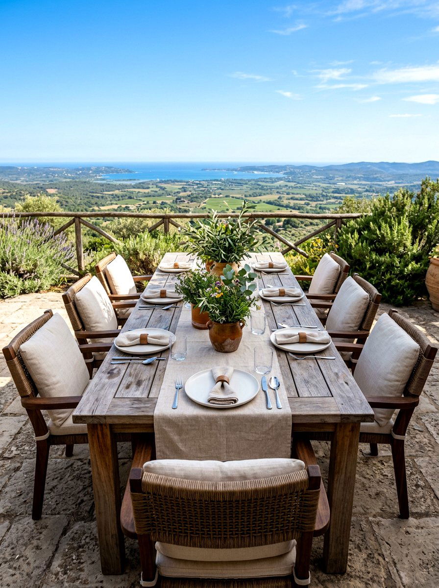 Outdoor Dining Table - 30 sunset hosting patio ideas