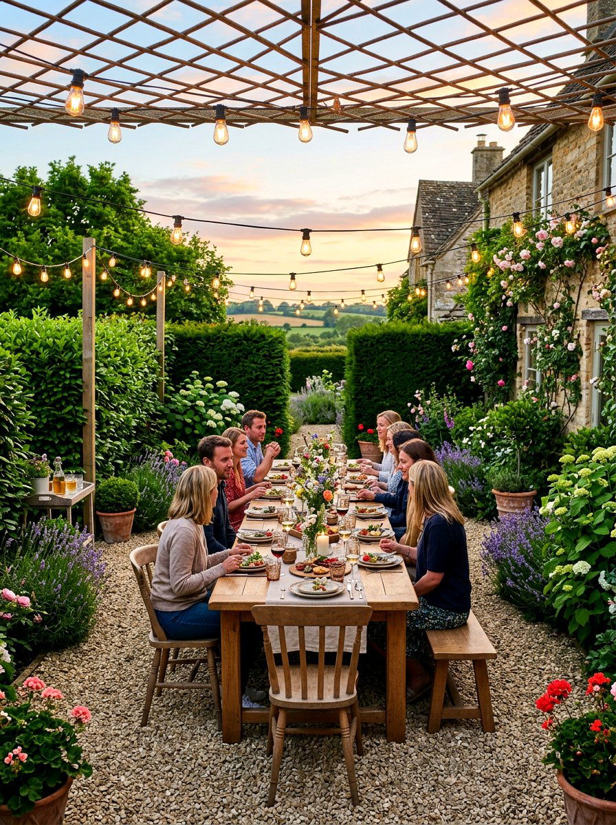 Outdoor Dining - 30 French country garden ideas